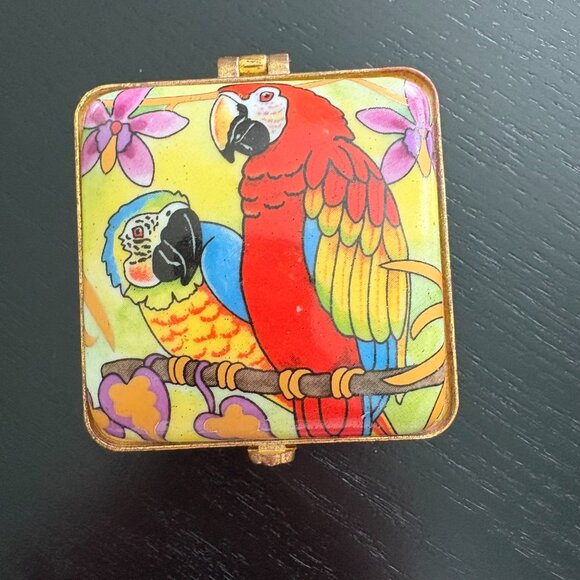 Caribbean Cruising Trinket Boxes - Vintage - Set of 2 EUC - Picture 5 of 8